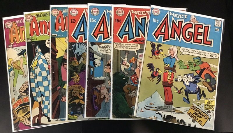 Angel and the Ape #1-7 Complete Run DC Silver Age Bob Oksner Wally Wood