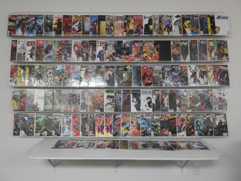 Huge Lot of 120+ Comics W/ Spider-Man, Batman, X-Men! Avg. VF Condition!