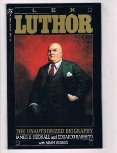 Lex Luthor The Unauthorized Biography #1 VF TPB DC Comics Comic Book 1989 DE46