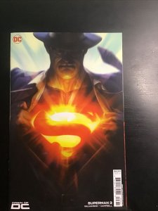 Superman #3 2023 Unread Francesco Mattina Variant Cover DC Comic Book Williamson