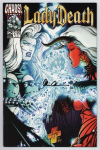 Lady Death #2 Wicked Ways | Signed by Brian Pulido (Chaos, 1998) VF/NM