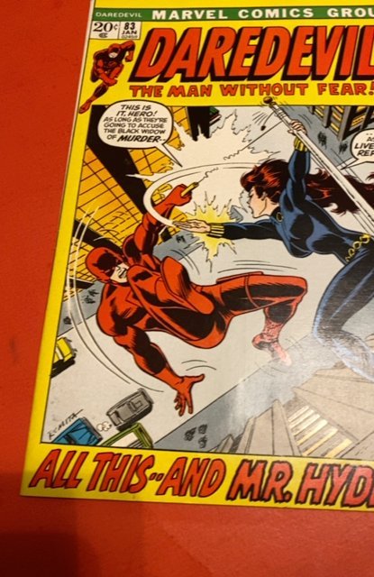 Daredevil #83 (1972)Black widow app