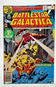 BATTLESTAR GALACTICA #1, Cylons, 1979, Annihilation VF/NM