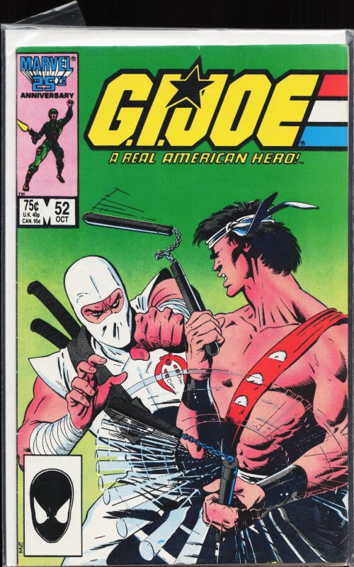 G.I. Joe: A Real American Hero #52 (1986) G.I. Joe