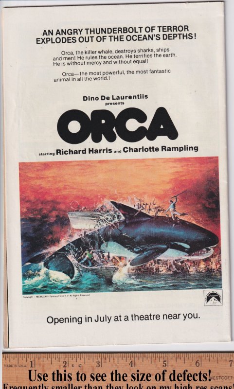 HUMAN FLY #1 (Sep 1977) VF- 7.5, cream to white