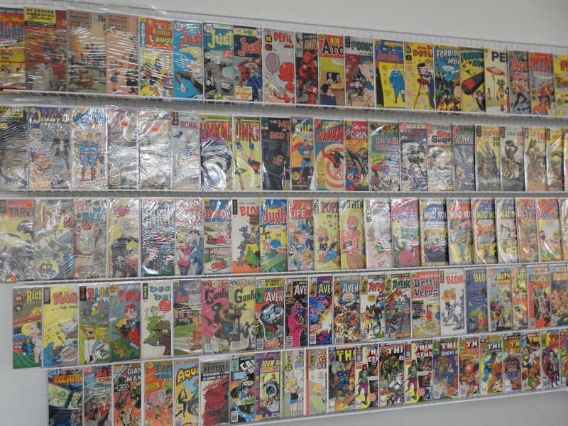 Huge Lot 110+ Comics W/ Archie, Adventures into the Unknown, +More! Avg GD/VG
