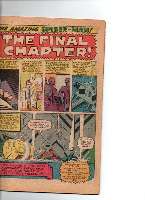 Amazing Spider-man #33 - Ditko - 1966 - GD/VG