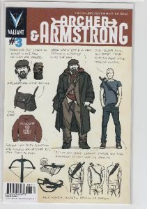 ARCHER & ARMSTRONG (2012 VALIANT) #3 VARIANT CHAR DESIGN CVR