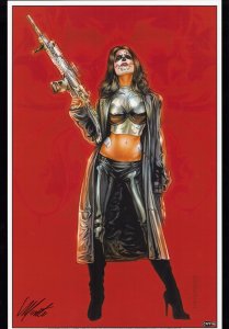 La Muerta: Devious - Cyber Edition Cover art 11 x 17 Print SIGNED