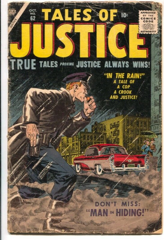 Tales of Justice #62 1956-Atlas-crime stories-John Severin cover-Gene Colon-J...