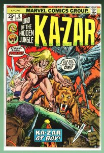 Ka-Zar #5 (1974)