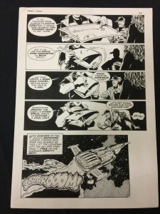 Captain Cosmos Page 23 Original Art Joe Stanton Nicola Cuti Space Opera