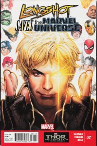 Longshot Saves the Marvel Universe #1 (2014) Longshot