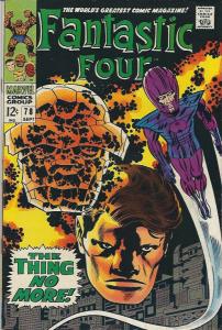 FANTASTIC FOUR #78 FINE $10.00