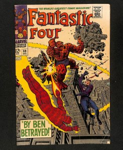 Fantastic Four #69 Mad Thinker!