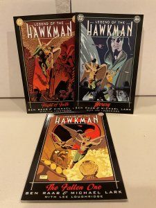 Legend of Hawkman 1-3 Complete Set 2000 9.0 (our highest grade) Michael Lark!