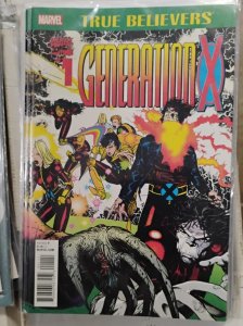 TRUE BELIEVERS  generation x  # 1  2017  marvel