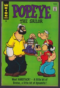 Popeye #86 8.0 VF King Comic - Jun 1967