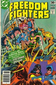 Freedom Fighters #14 FN ; DC | Batgirl Batwoman Uncle Sam