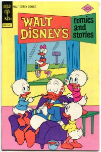 WALT DISNEY COMICS & STORIES #442 434 456 459 VF/NM 1976-78 Gold Key 4 issues