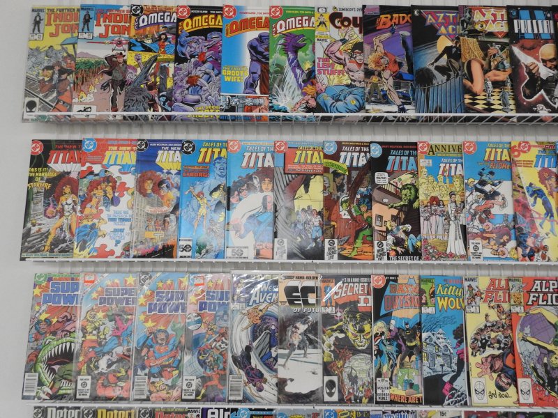 Huge Lot 150+ Comics W/ Thor, Teen Titans, Flash, Spidey+ Avg VF- Condition!