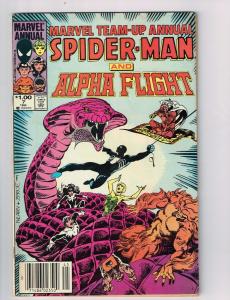 Marvel Team Up Annual #7 FN/VF Marvel Comics Comic Book Spider-Man 1984 DE42
