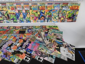 Huge Lot 160+ Comics W/Thor, Hulk, Iron Man, Cage Avg VG/Fine Condition!!