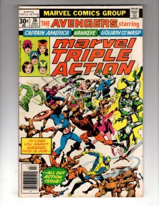 Marvel Triple Action #36 (1977)   / ID#NN