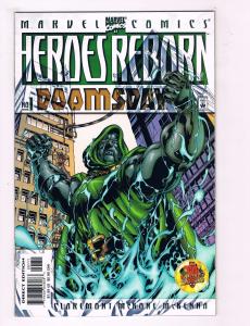 Lot Of 7 Heroes Reborn Marvel Comics Doom Doomsday Rebel Ashema Remnants # 1 CH9