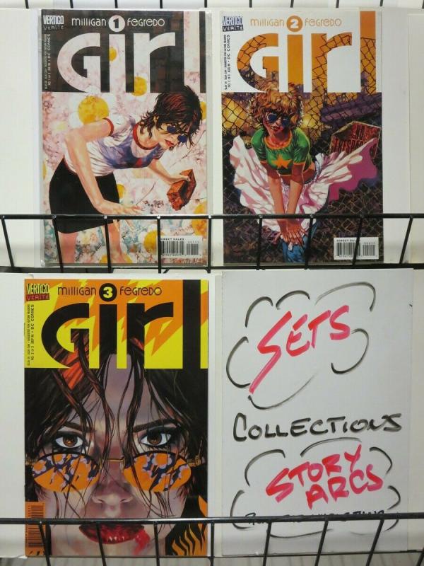 GIRL 1-3  Milligan & Fegredo' Verite' complete story