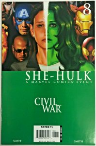 SHE-HULK#8 NM 2006 'CIVIL WAR' MARVEL COMICS