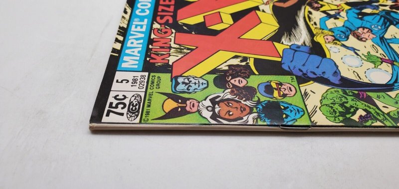 X-MEN ANNUAL #5 (1981) Newsstand VF/NM 