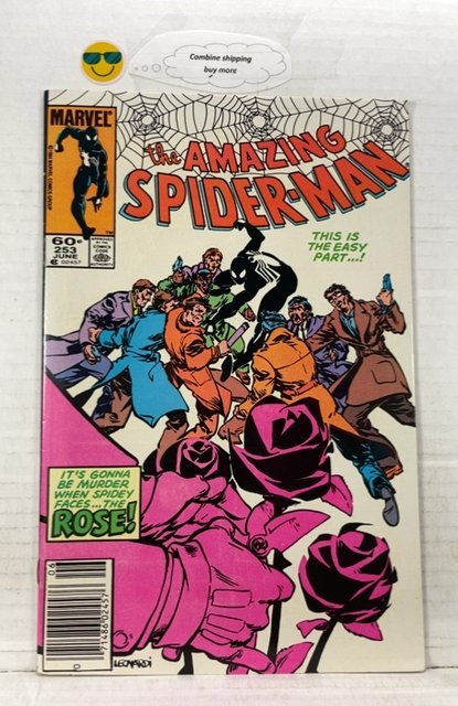 The Amazing Spider-Man #253 (1984) Key VFN -1st appearance of the rose