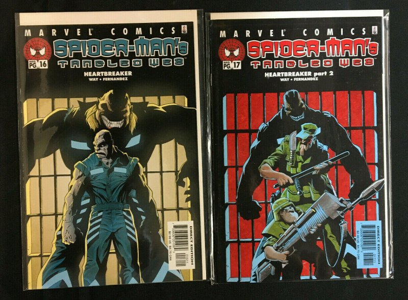 SPIDER-MAN'S TANGLED WEB COMICS LOT VF/NM.INCLUDES #6-20, 22