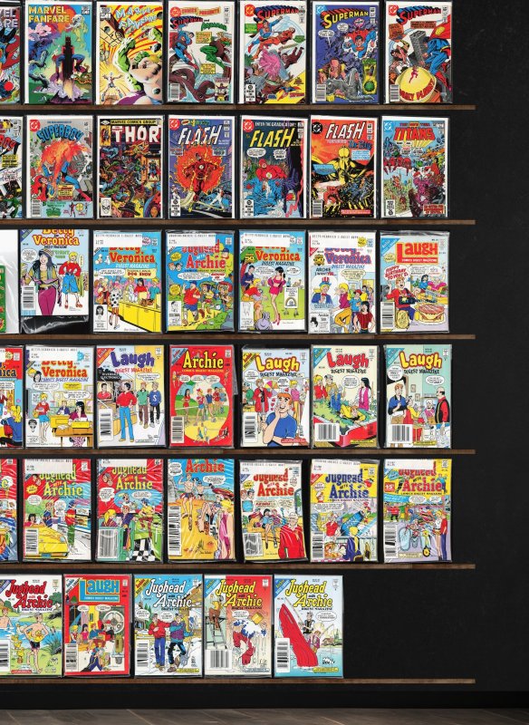 Huge Lot 90+ Comics with Laugh Comics Digest, Archie Digest Magazine & More!