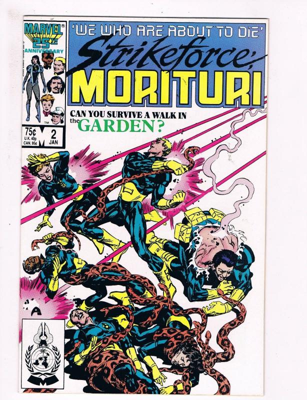 Strike Force Morituri # 2 Marvel Comic Books Total War On Earth WOW!!!!!!!!! S47