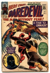 DAREDEVIL #11 1965 THE ORGANIZER Wally Wood G- 