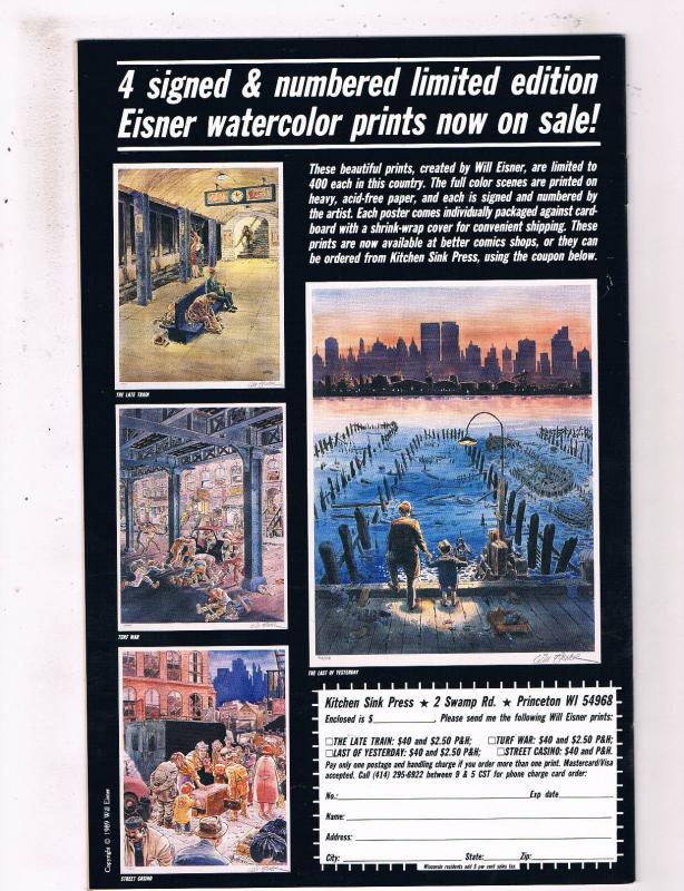 The Spirit #59 NM Kitchen Sink Comix Comic Book Eisner DE25