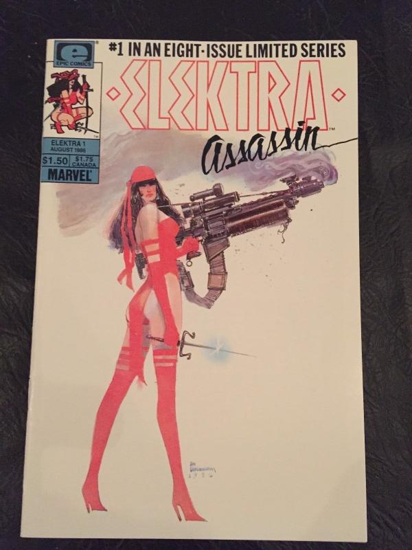 [SOLD] ELECTRA ASSASSIN-VOL 1--#1--AUGUST 1986