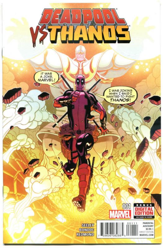 DEADPOOL vs THANOS #1 2 3 4, NM, Tim Seeley, Bondoc, 2015, 1-4 set, Marvel, UNK