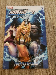 MARVEL COMICS ULTIMATE FANTASTIC FOUR VOL 4 INHUMAN TPB TRADE PAPERBACK