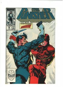 Punisher #10 VF/NM 9.0 Marvel Comics 1988 Copper Age vs.Daredevil