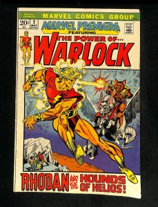 Marvel Premiere #2 Warlock! The Hounds of Helios!