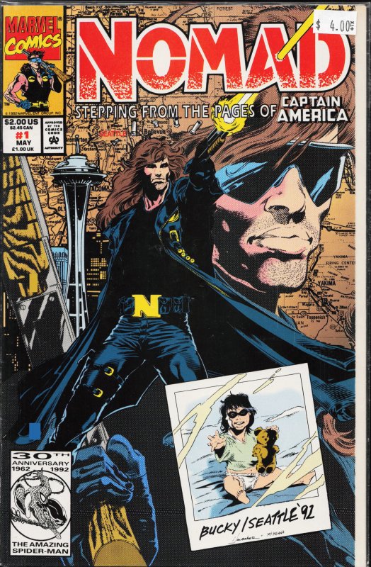 Nomad #1 Direct Edition (1992) Nomad [Key Issue]