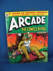 ARCADE COMICS REVUE F VF R CRUMB 1975 PRINT MINT SPIEGELMAN UNDERGROUND