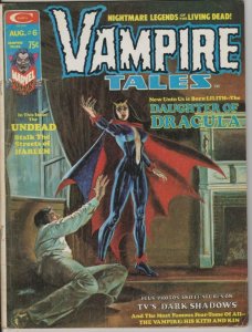 VAMPIRE TALES #6 1974 MARVEL COMICS LILITH - DAUGHTER OF DRACULA / BORIS VALLEJO