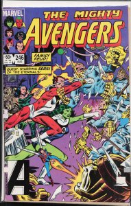 The Avengers #246 (1984) The Avengers [Key Issue]