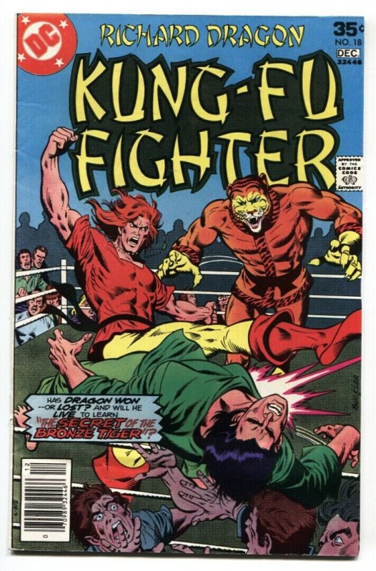 Richard Dragon Kung-Fu Fighter #18-First appearance of Bronze Tiger