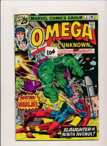 Marvel Comics Lot of 5 OMEGA the Unknown #1,#2, #4,#5, #8 VERY GOOD/FINE  (PF94)