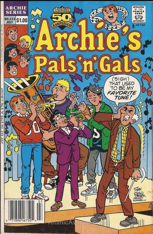 Archie's Pals 'n Gals #223 (Newsstand) FN; Archie | we combine shipping 